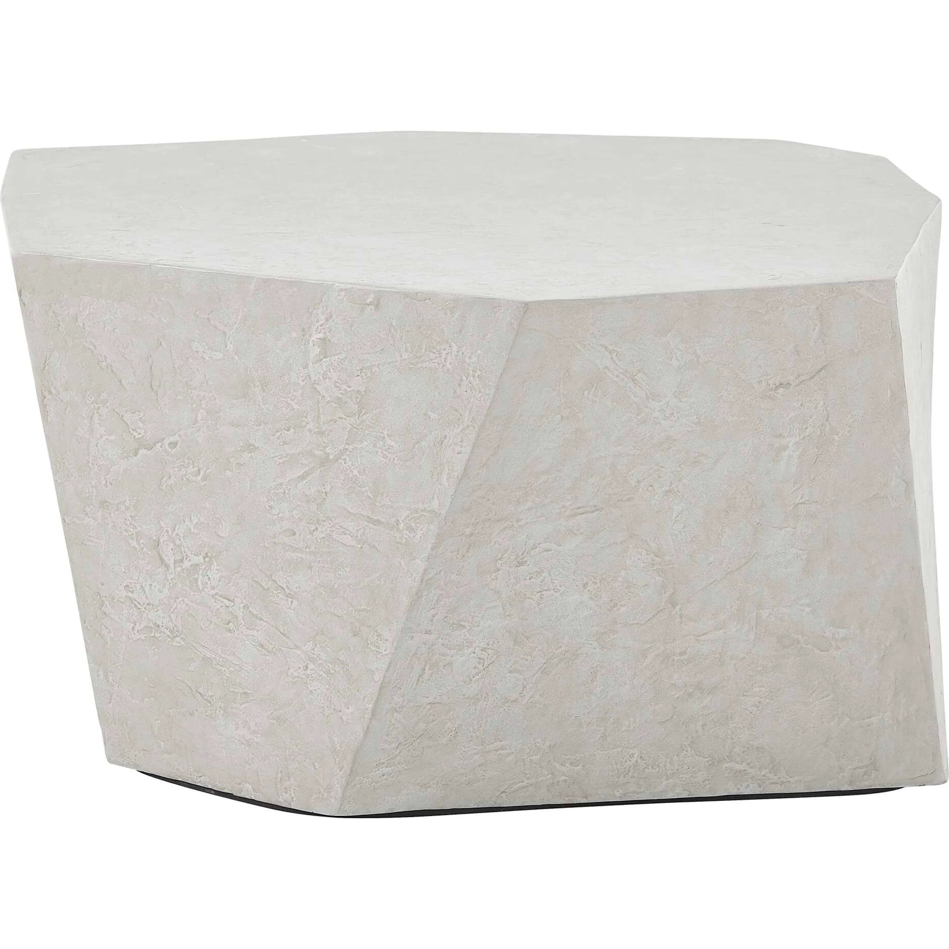 Parra  Outdoor Coffee Table by Uttermost. Made from glass fiber reinforced concrete in a modern style.