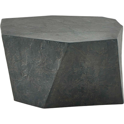 Parra  Outdoor Coffee Table by Uttermost. Made from glass fiber reinforced concrete in a modern style.
