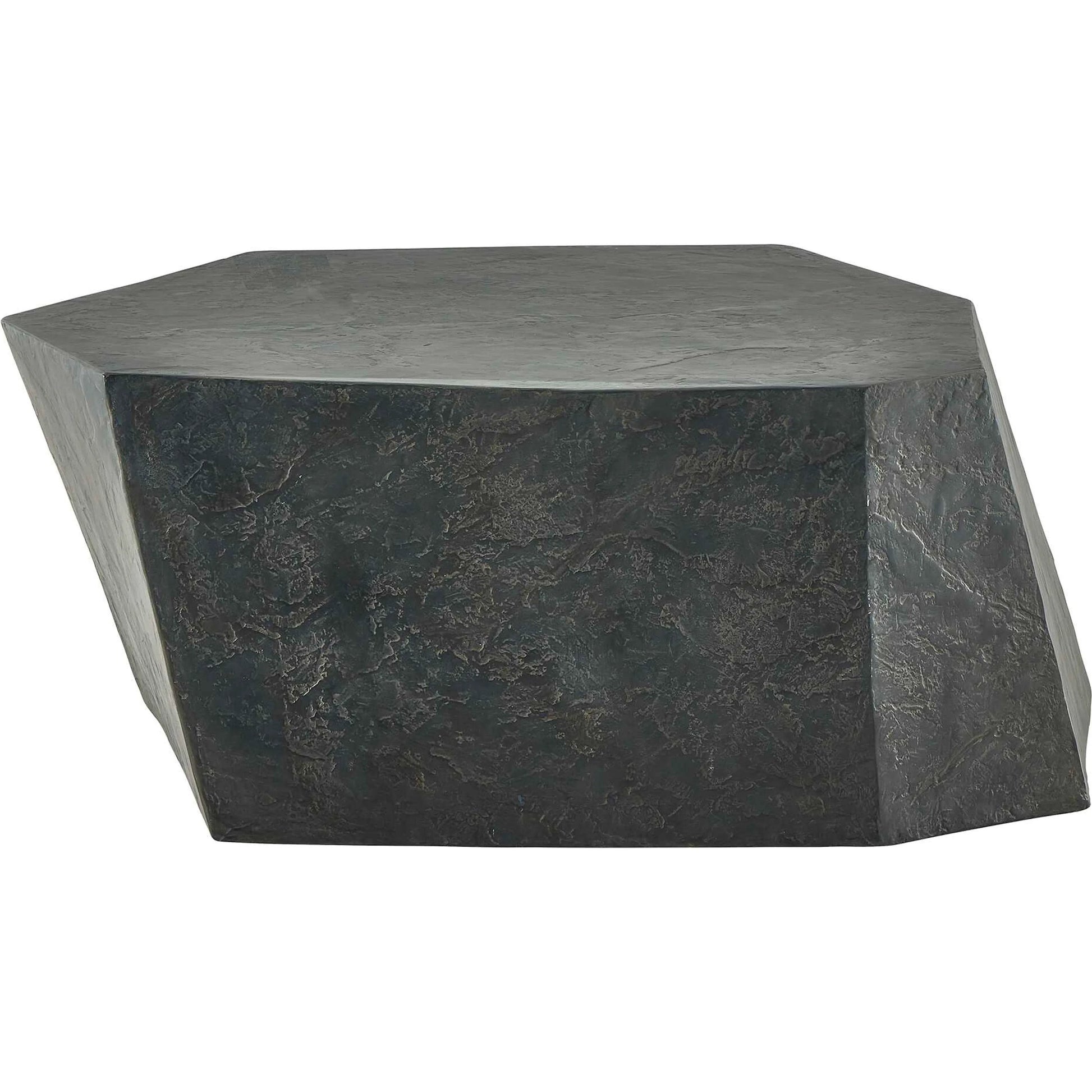 Parra  Outdoor Coffee Table by Uttermost. Made from glass fiber reinforced concrete in a modern style.