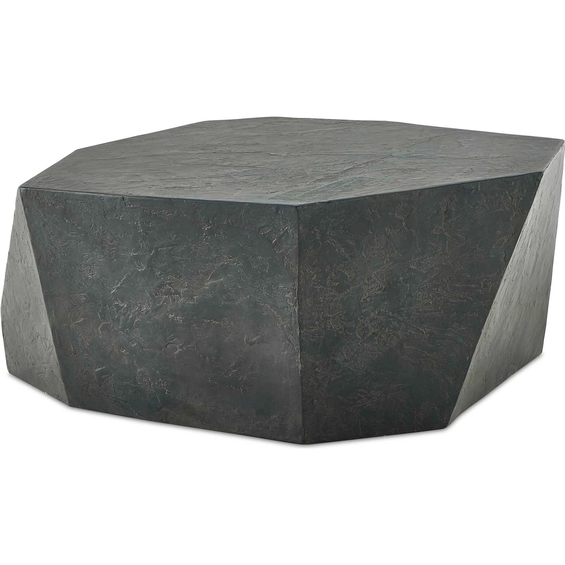 Parra  Outdoor Coffee Table by Uttermost. Made from glass fiber reinforced concrete in a modern style.