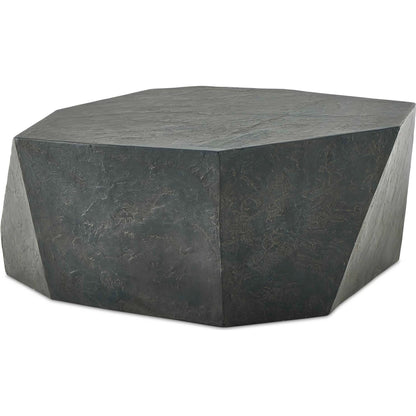 Parra  Outdoor Coffee Table by Uttermost. Made from glass fiber reinforced concrete in a modern style.
