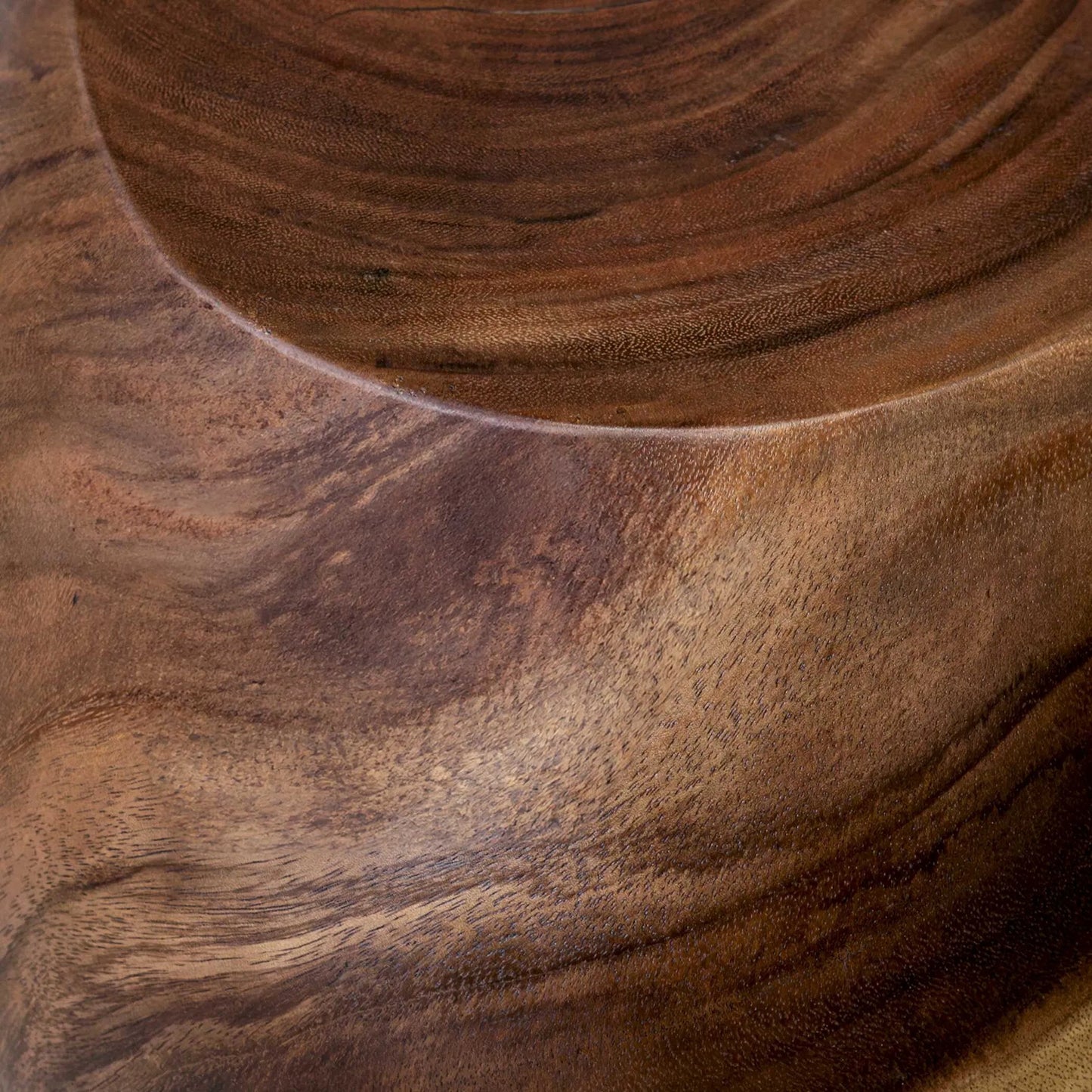 004 SI-2453126 | Closeup | Lomas Solid Accent Stool by Uttermost in natural. Made from suar wood in a cottage & farmhouse style.