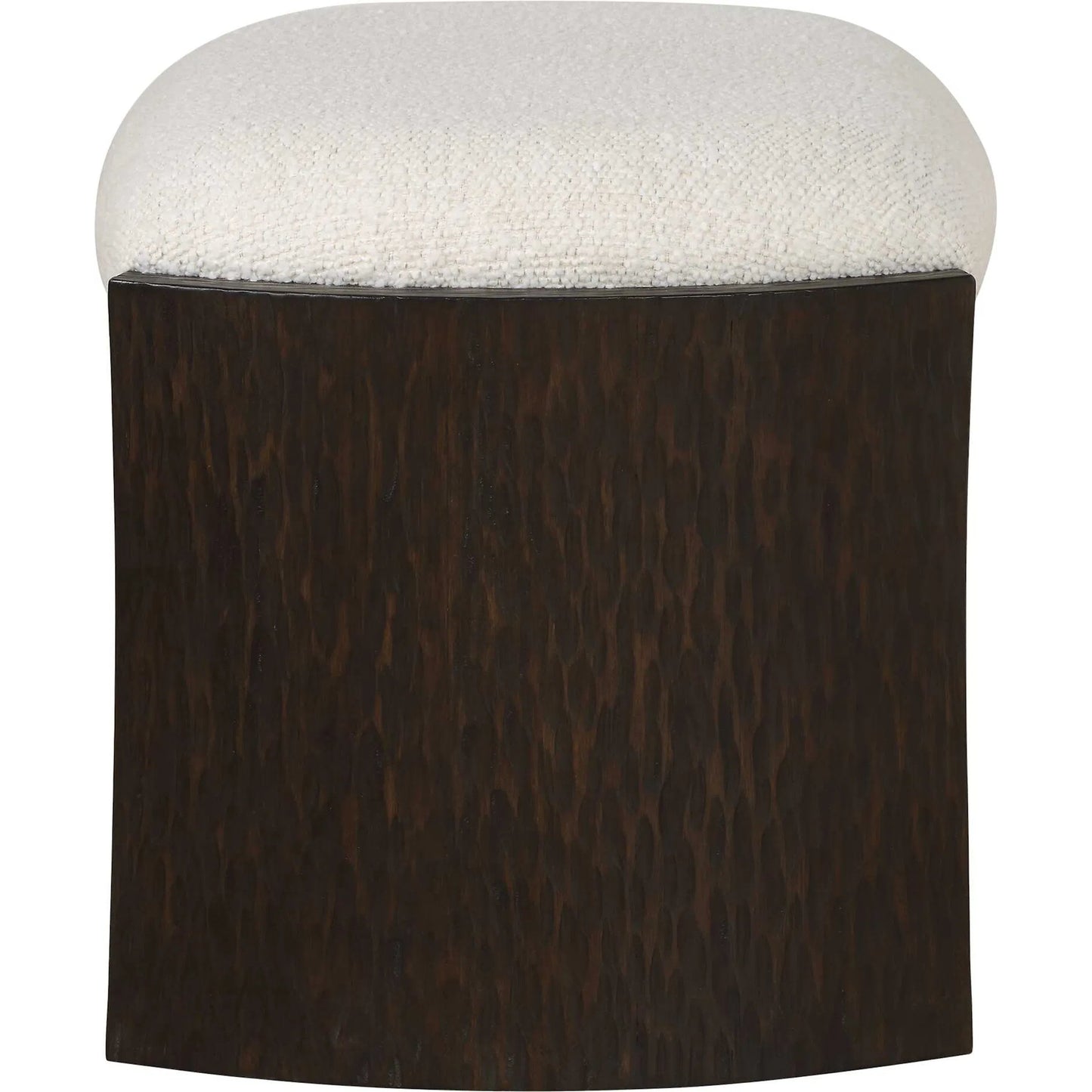 004 SI-2386658 | Additional Silo | Port Bench by Uttermost. Made from rubber wood, plywood, fabric, foam in a transitional style.