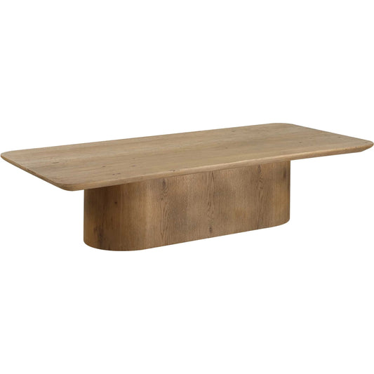 Camerlin Coffee Table by Uttermost in oak. Made from reclaimed oak, plywood in a unique style.