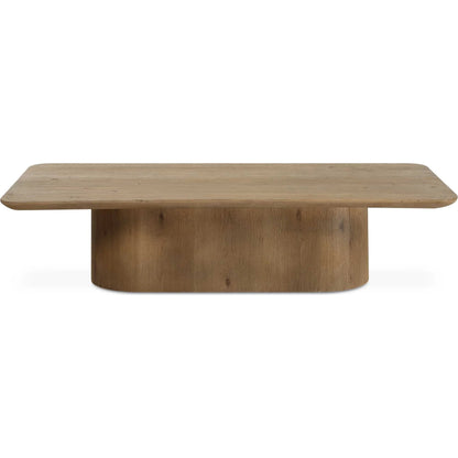 Camerlin Coffee Table by Uttermost in oak. Made from reclaimed oak, plywood in a unique style.