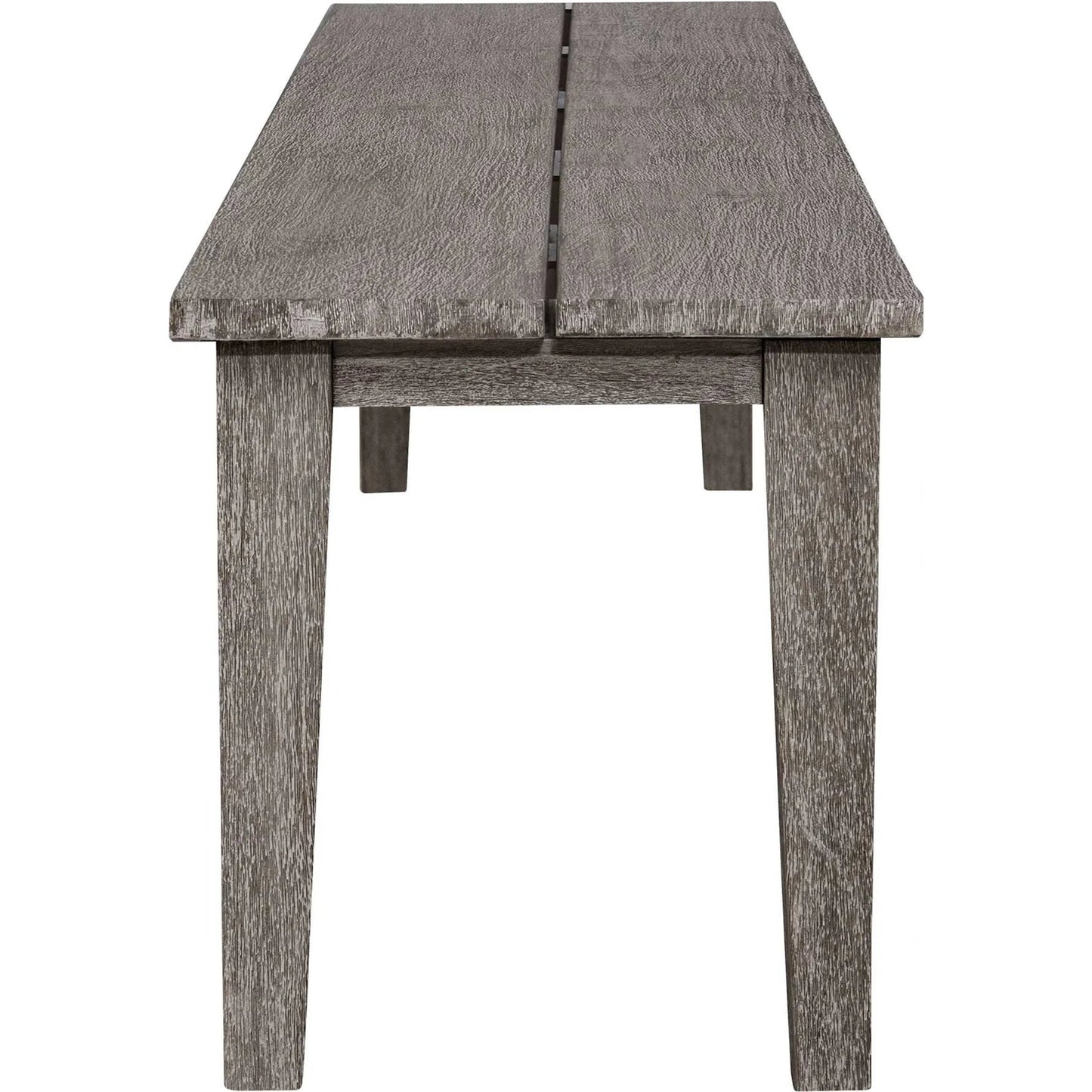 002 SI-2386803 | Additional Silo | Forsyth Outdoor Bench by Uttermost in dark gray. Made from mahogani wood in a transitional style.