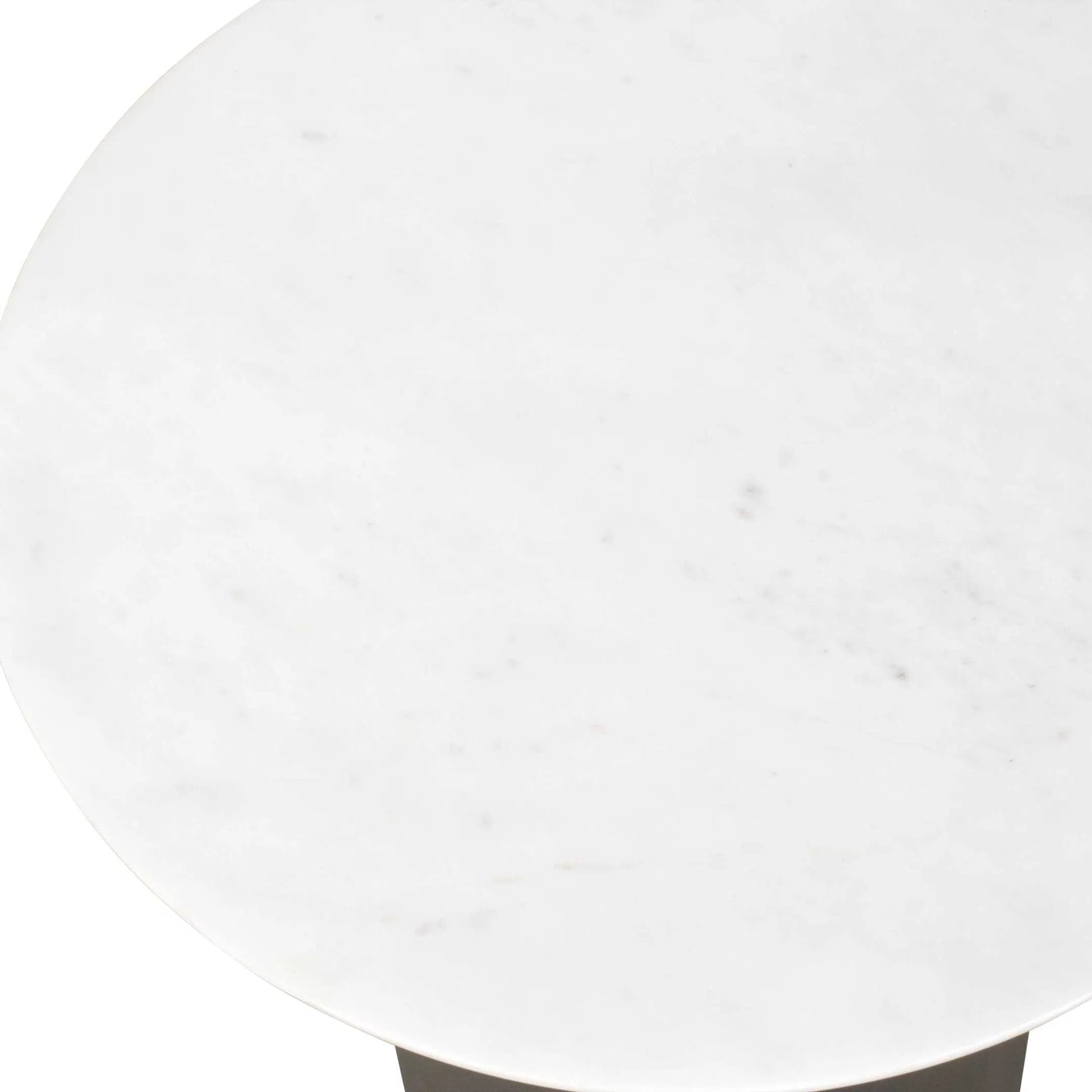 Olso Outdoor Accent Table by Uttermost in dark bronze. Made from metal, marble in a modern style.