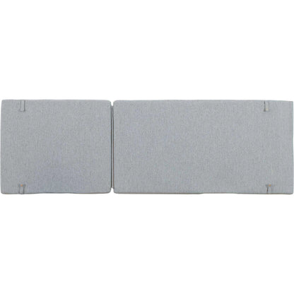 Bea Outdoor Pool Chaise Cushion by Uttermost in gray. Made from cushion crescent shark skin in a transitional style.