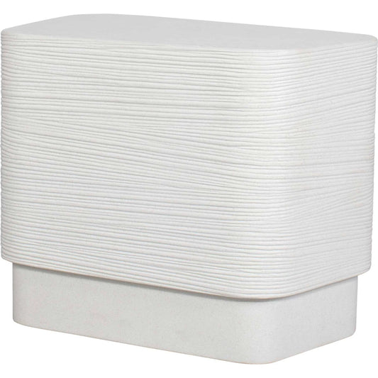 Saltwater Side Table by Uttermost in concrete. Made from glass fiber reinforced concrete in a unique style.