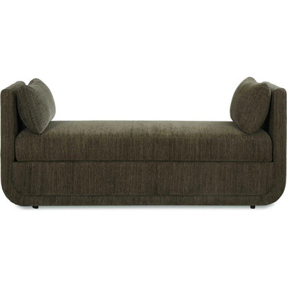 Abound Oversized Herb Bench by Uttermost in green. Made from plywood, hardwood, fabric, foam in a unique style.