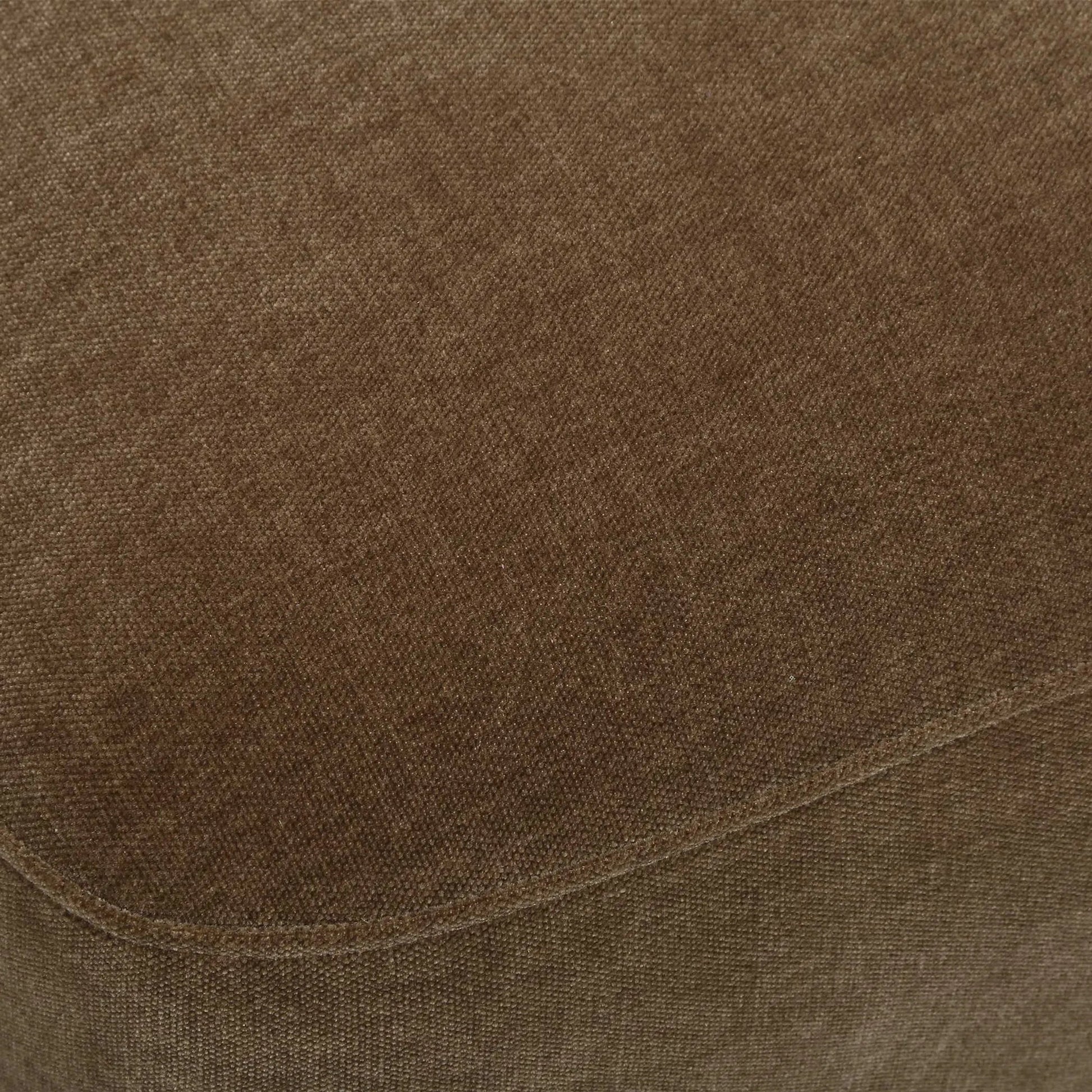 Outlook Modern Velvet Dining Chair by Uttermost in brown. Made from fabric, foam, plywood in a unique style.