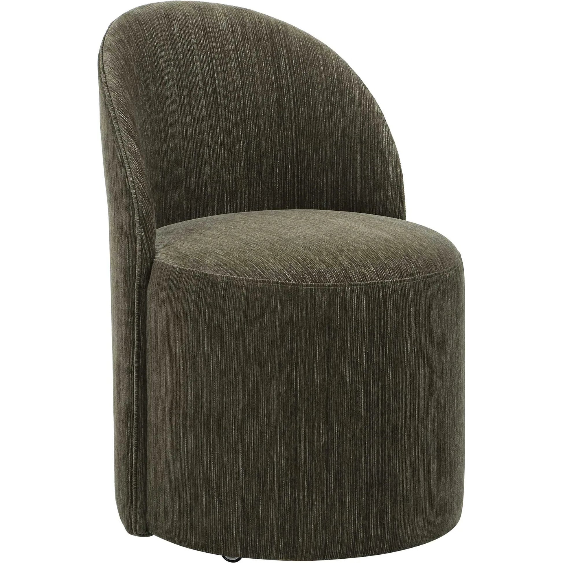 Roll with It Dining Chair by Uttermost. Made from fabric, foam, plywood in a transitional style.