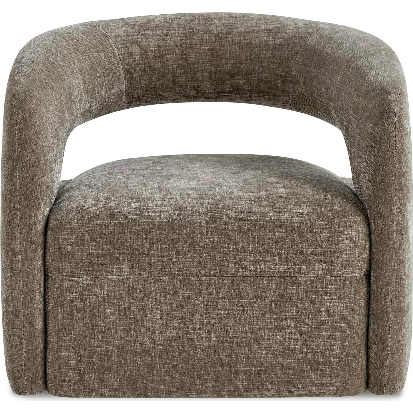000 SI-2630775 | Additional Silo | Breis Swivel Barrel Chair by Uttermost in gray and taupe. Made from plywood:, fabric :, foam:, swivel metal in a unique style.