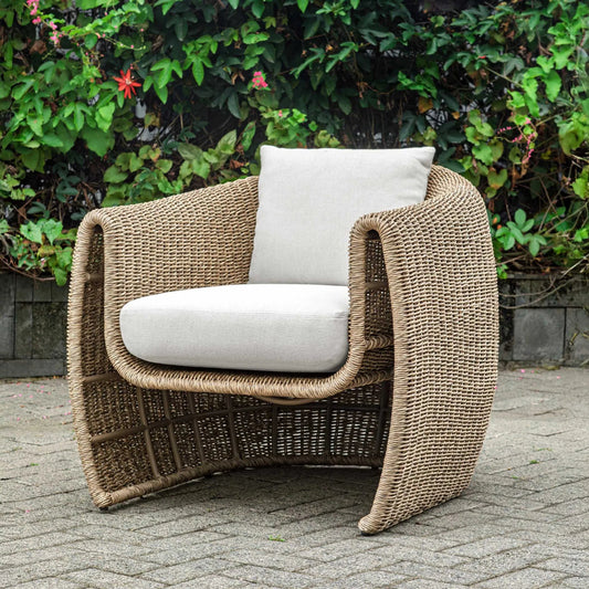 Tropic Outdoor Lounge Chair by Uttermost. Made from unique in a transitional style.