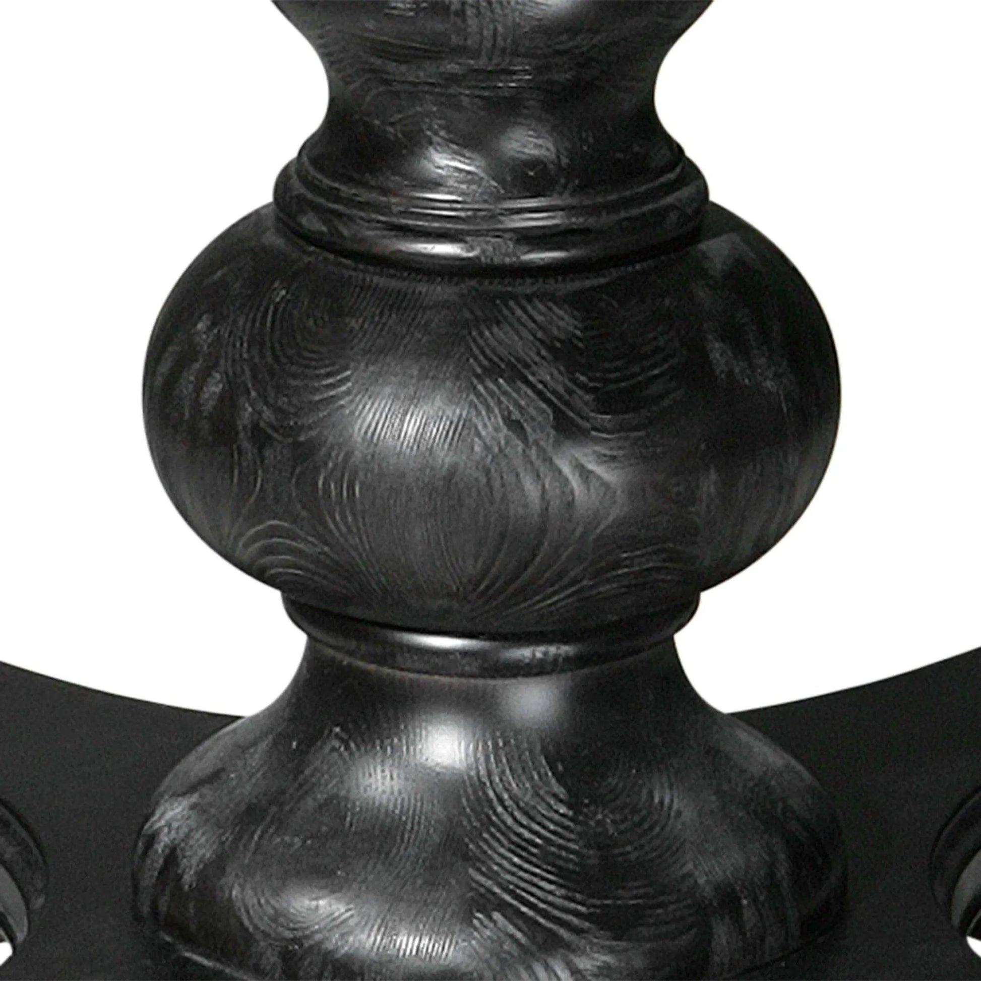 Brynmore Round Table by Uttermost. Made from wood, mdf, pu leather in a cottage & farmhouse style.