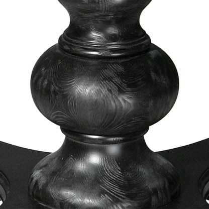 Brynmore Round Table by Uttermost. Made from wood, mdf, pu leather in a cottage & farmhouse style.