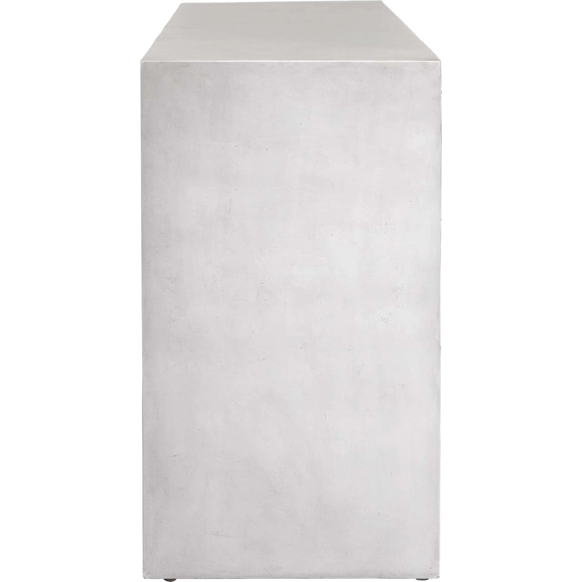 Brinson Carved 4 Door Cabinet by Uttermost in white, woodtone and dark. Made from mdf mindi veneer, mindi wood in a unique style.
