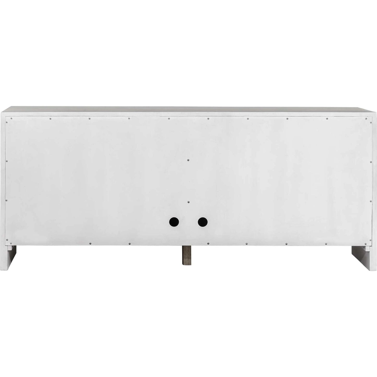 001 SI-2630726 | Additional Silo | Brinson Carved 4 Door Cabinet by Uttermost in white, woodtone and dark. Made from mdf mindi veneer, mindi wood in a unique style.