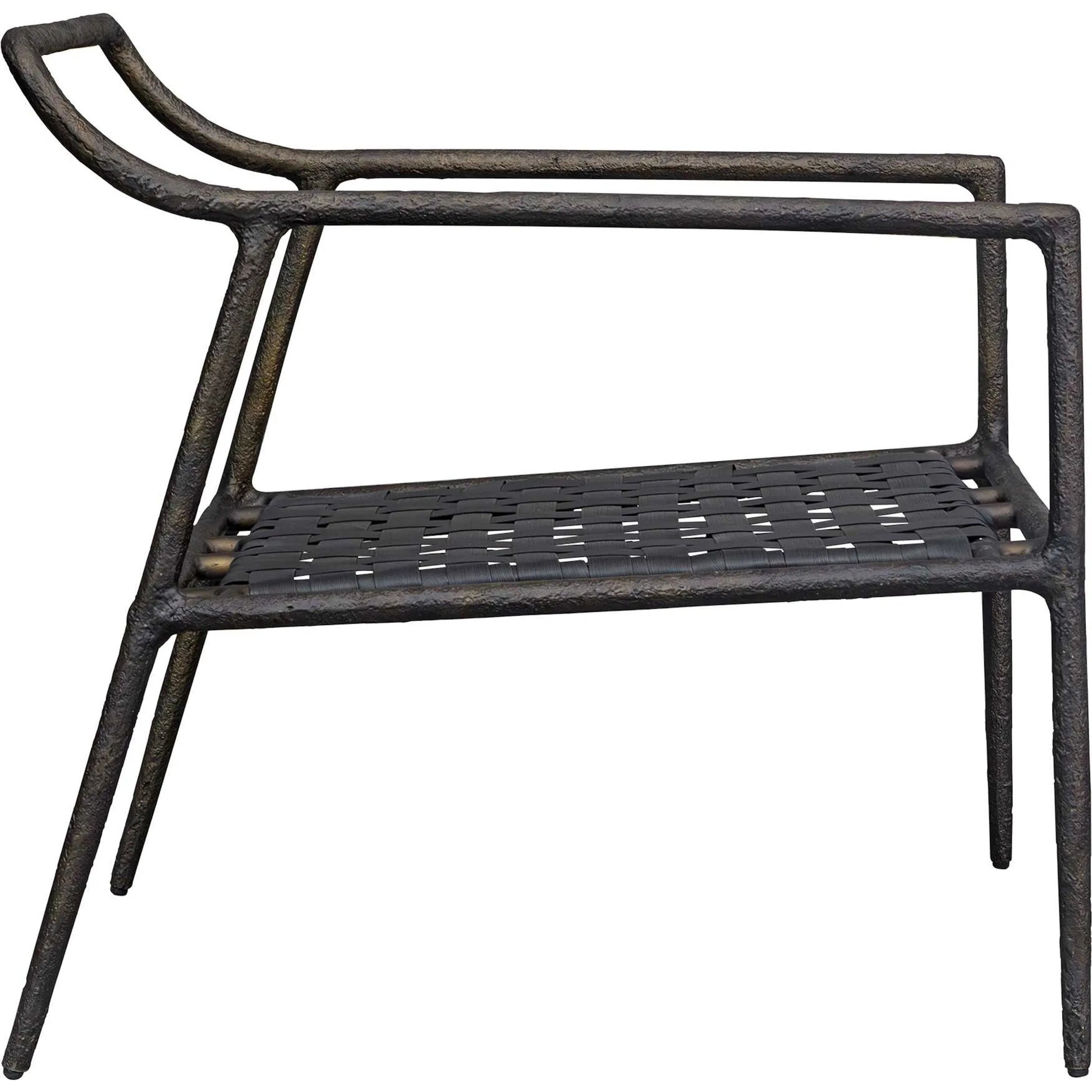 Thayer Outdoor Upholstered Lounge Chair by Uttermost in oyster. Made from metal aluminum, fabric crescent cloud dancercloud dancer in a unique style.