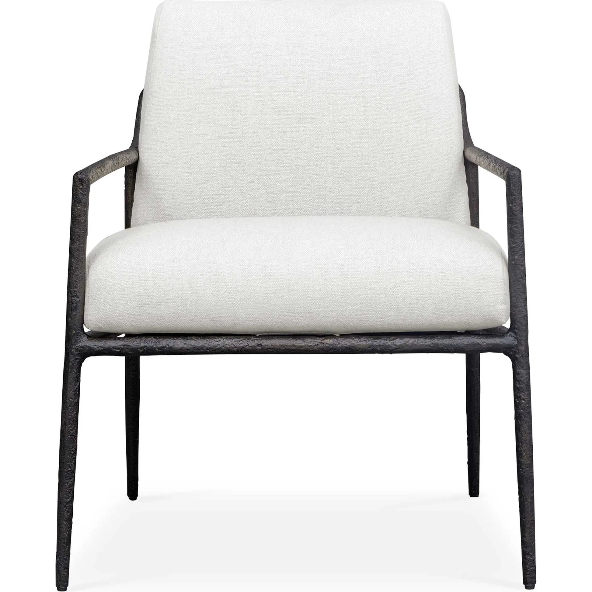 Thayer Outdoor Upholstered Lounge Chair by Uttermost in oyster. Made from metal aluminum, fabric crescent cloud dancercloud dancer in a unique style.