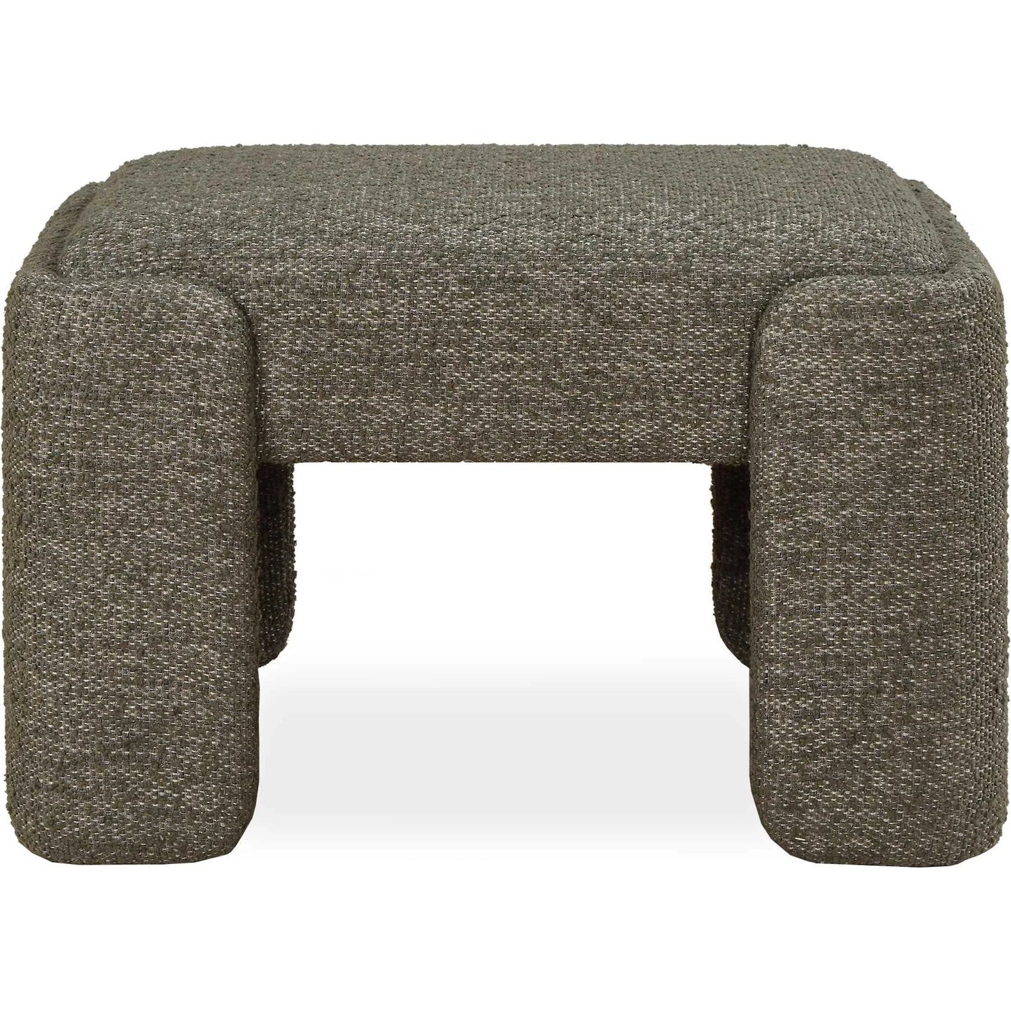 000 SI-2630792 | Additional Silo | Angus Boucle Bench by Uttermost in green and green. Made from plywood, pine, polyester, foam, iron in a unique style.