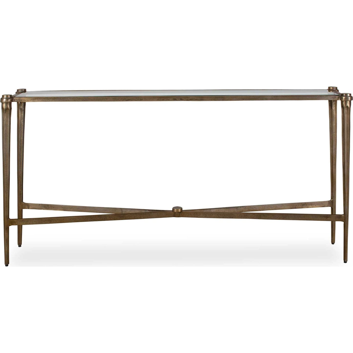 000 SI-2630725 | Additional Silo | Amara Antique Console Table by Uttermost in brass and brass. Made from aluminium, glass in a unique style.