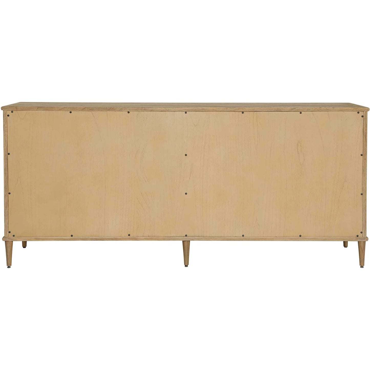 001 SI-2630761 | Additional Silo | Coast 6 Drawer Rattan Chest by Uttermost in woodtone and dark. Made from mindi wood, mdf mindi veneer, rattan in a unique style.