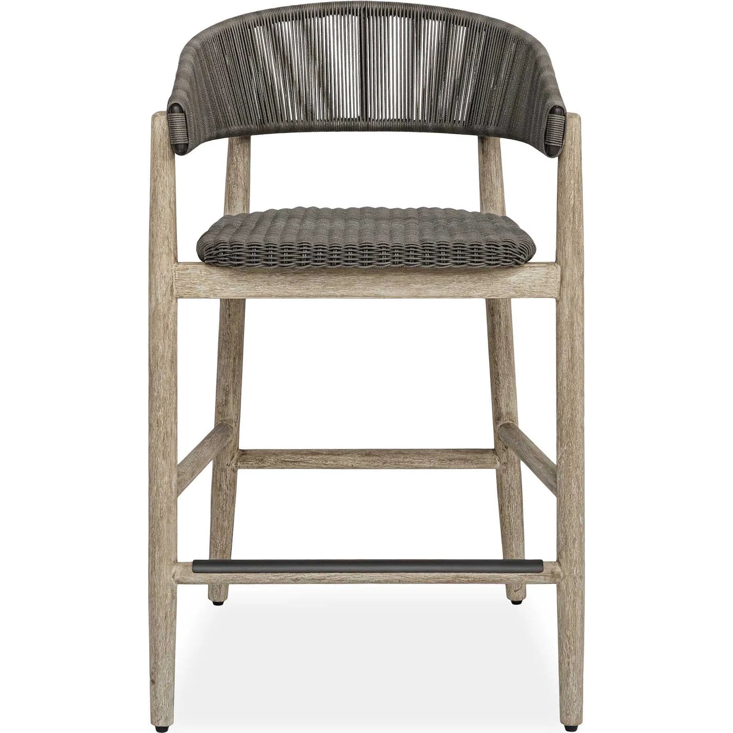 000 SI-2630764 | Additional Silo | Dermott Indoor/Outdoor Counter Stool by Uttermost in brown and mahogany. Made from mahogany wood, wicker k-rod tera brown 3mm in a unique style.