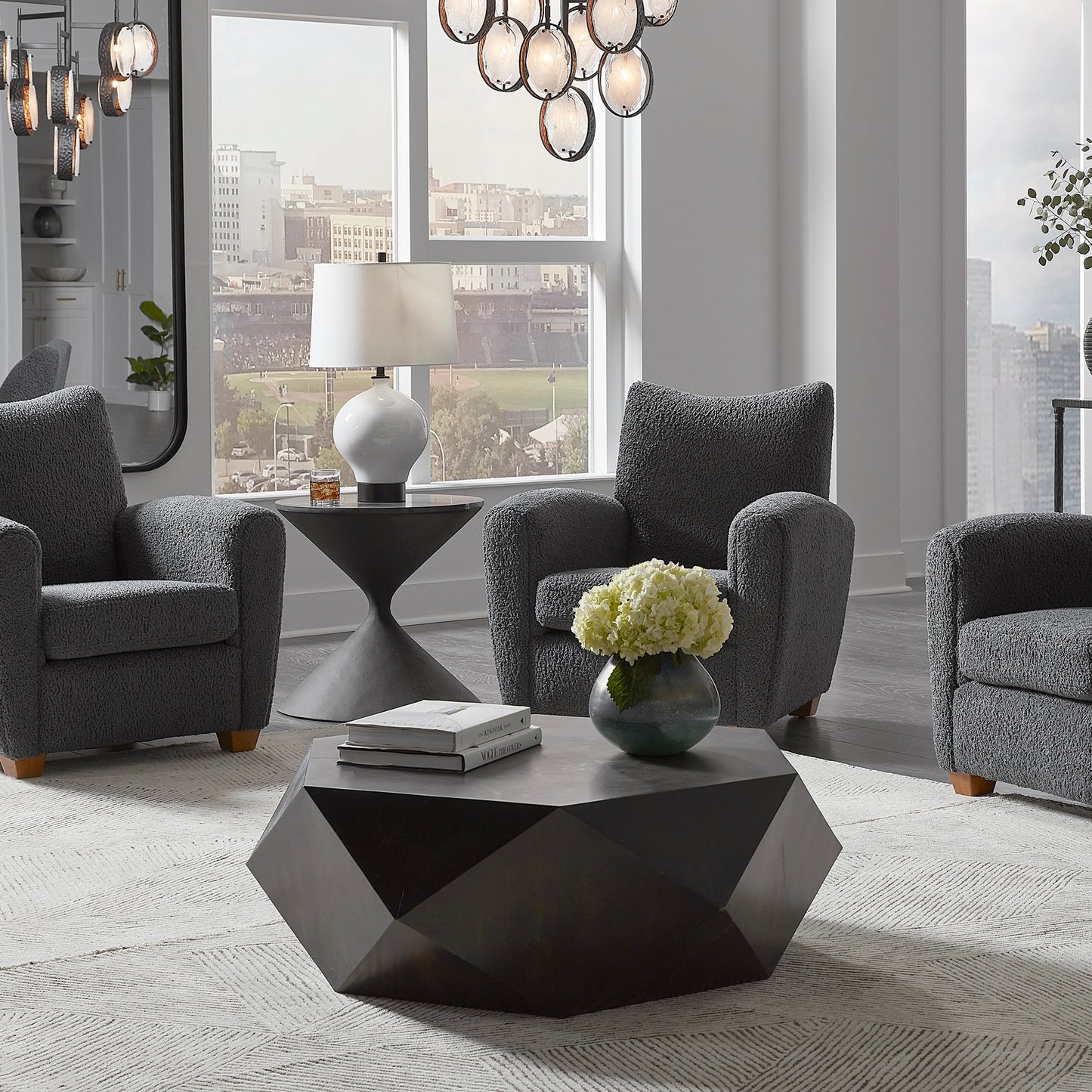 014 S-253246 | Lifestyle | Volker Coffee Table by Uttermost. Made from unique in a modern style.