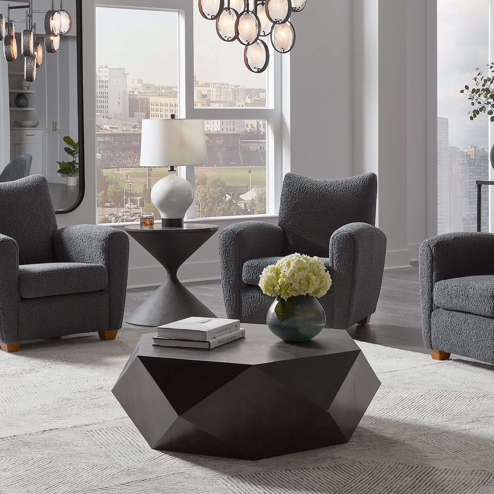 Volker Coffee Table by Uttermost. Made from unique in a modern style.