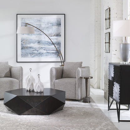 Corben Swivel Chair by Uttermost. Made from unique in a modern style.