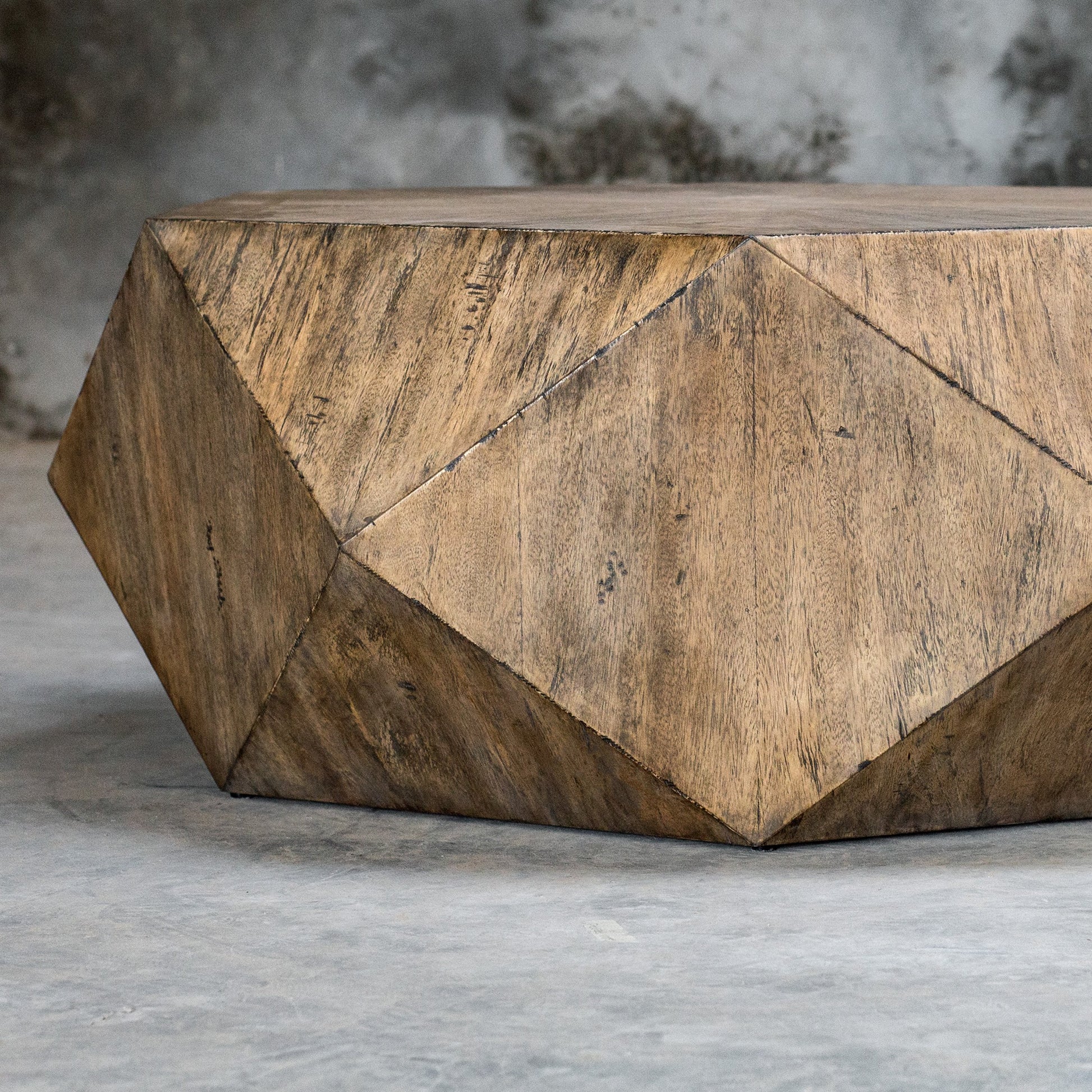 Volker Honey Coffee Table by Uttermost. Made from mdf carb phase 2 with javawood in a modern style.