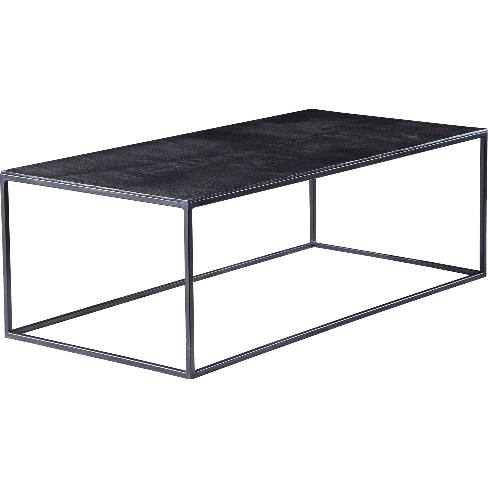 Coreene Coffee Table by Uttermost in aged black, antique bronze. Made from aluminum, iron in a modern style.