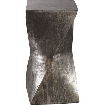 Euphrates Accent Table by Uttermost. Made from aluminum in a modern style.