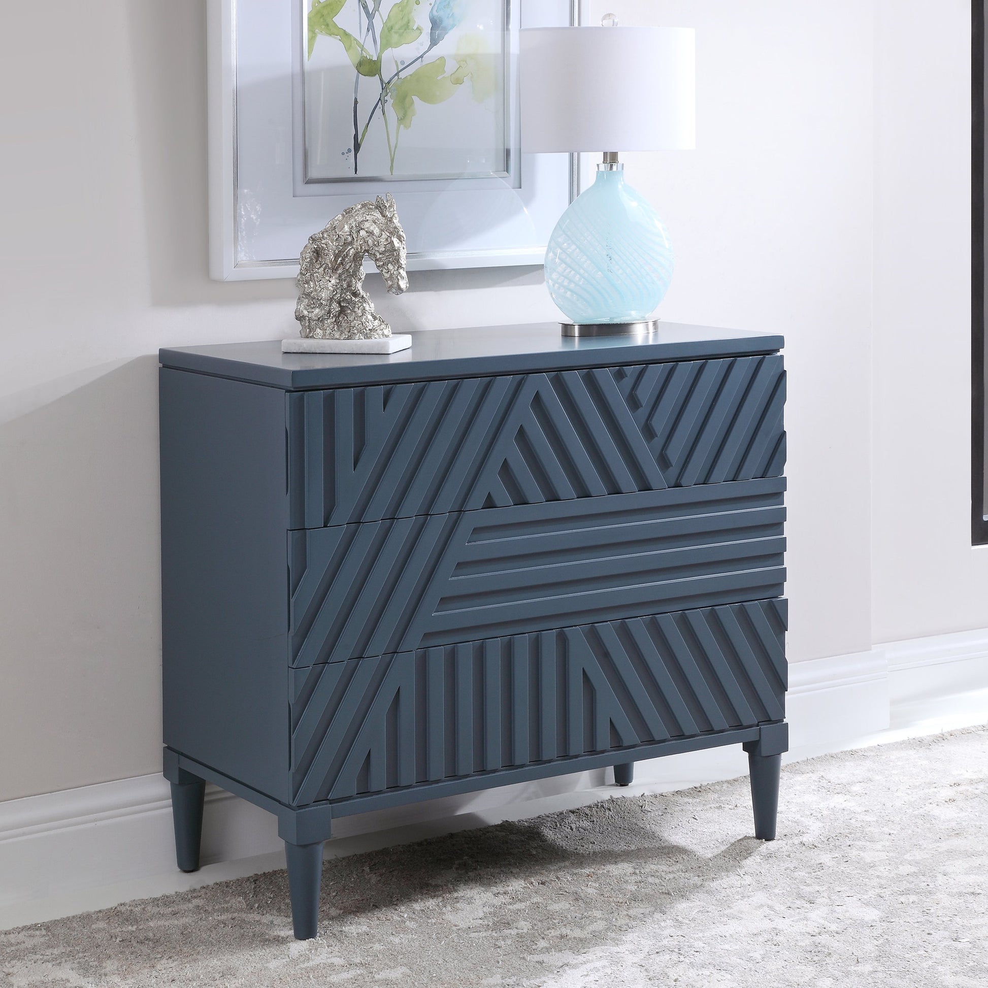 Colby Drawer Chest by Uttermost. Made from unique in a coastal style.