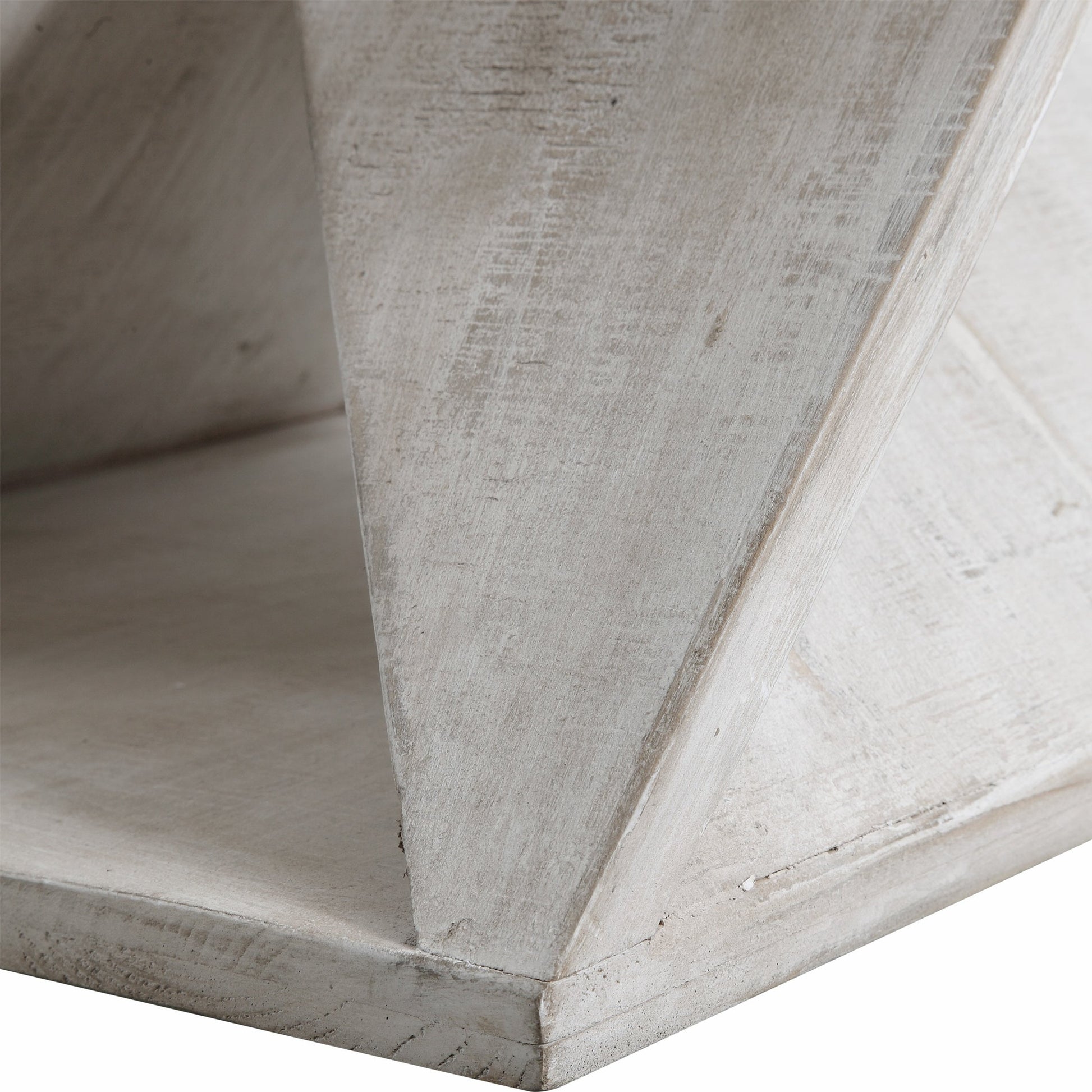 Benue Ottoman by Uttermost in gray. Made from fir, mdf, linen in a modern style.