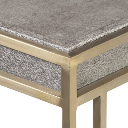 Cardew Modern Console Table by Uttermost. Made from pu fabric, steel, mdf in a modern style.