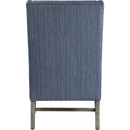 Galiot Wingback Accent Chair by Uttermost. Made from rubber wood, eucalyptus, fabric, foam, plywood in a modern style.