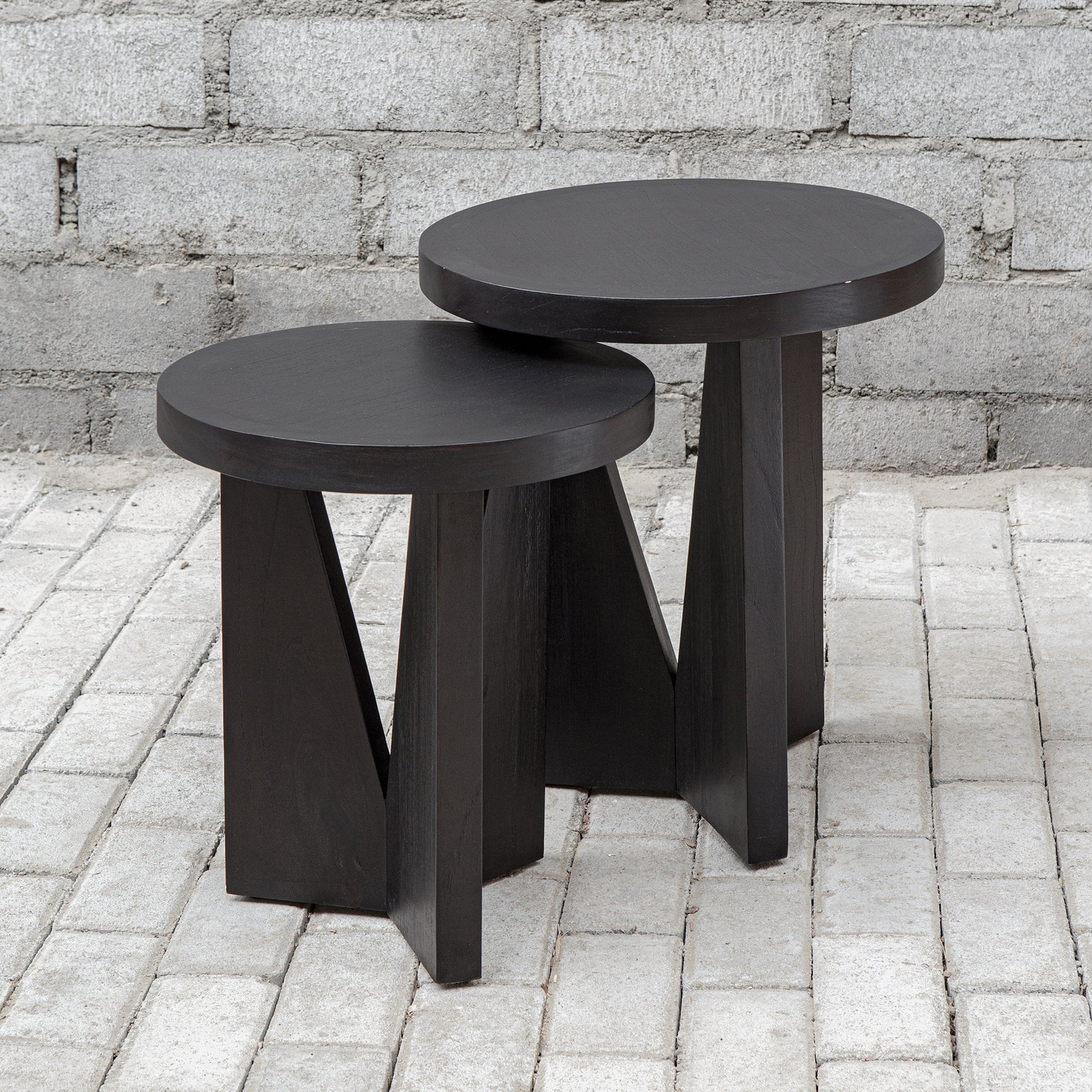 Nadette Nesting Tables by Uttermost. Made from unique in a eclectic & global style.