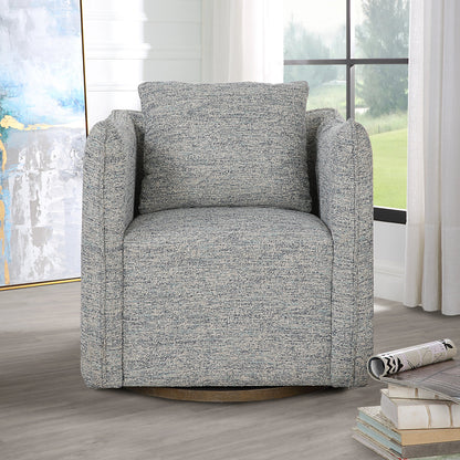 Corben Swivel Chair by Uttermost. Made from unique in a modern style.