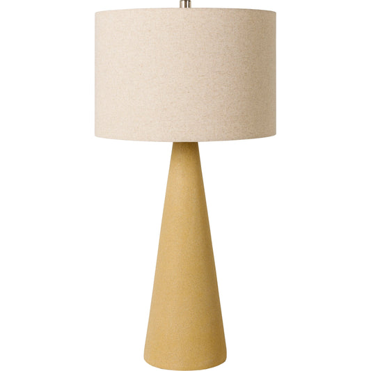 Fulton - 32290 by Surya in paintedpainted. Made from shade (outside): linen, body: concrete, finial: metal, harp: metal in a modern style.
