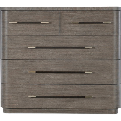Modern Mood Bachelors Chest by Hooker Furniture. Made from oak veneers in a modern style.