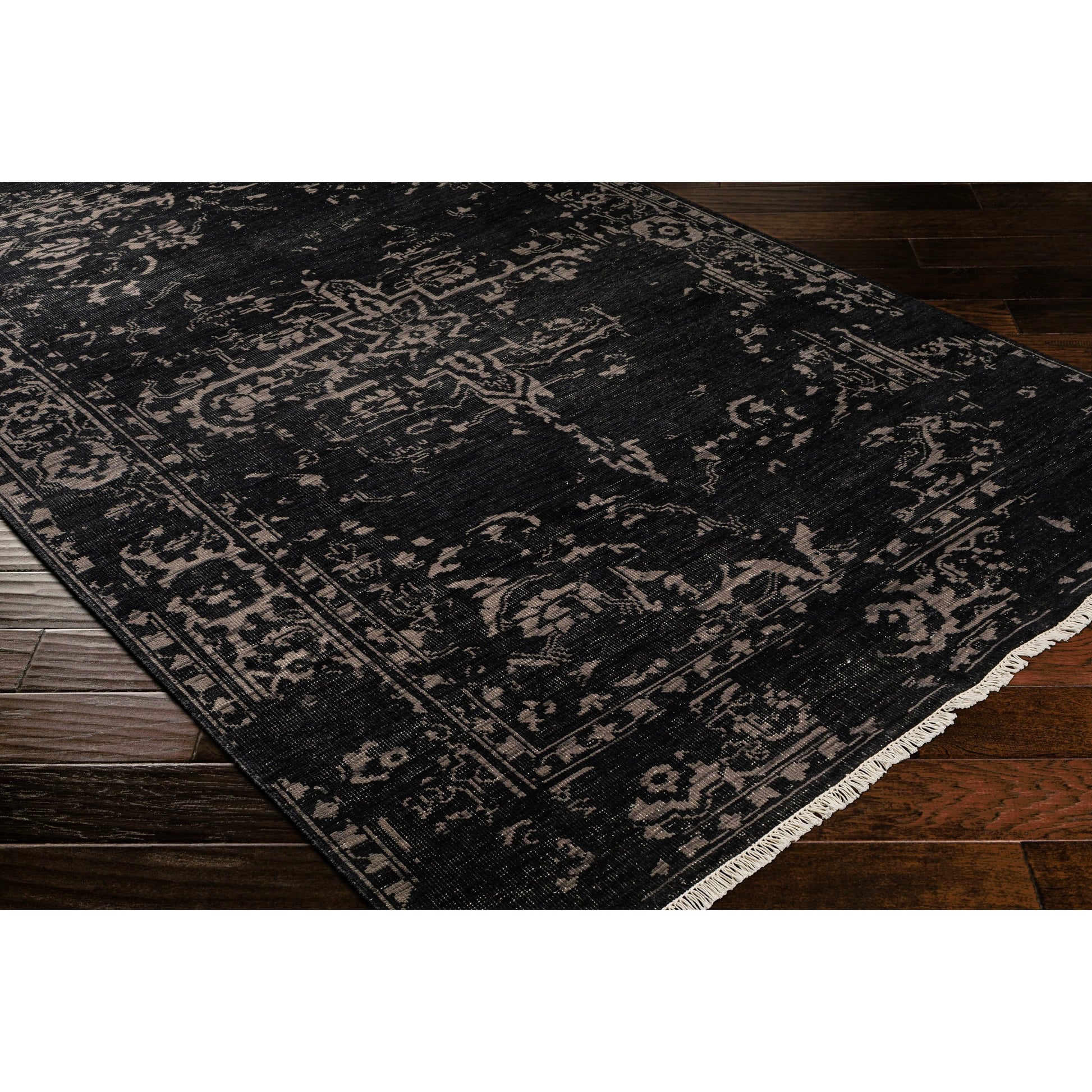 Festival FVL-1010 Rug by Surya in black, gray, cream. Made from unique in a unique style.