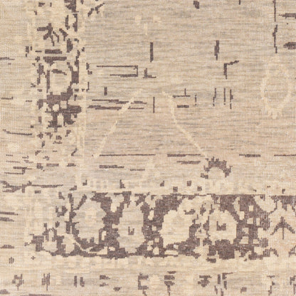 Festival Rug by Surya in medium gray, taupe, charcoal, cream. Made from unique in a traditional style.