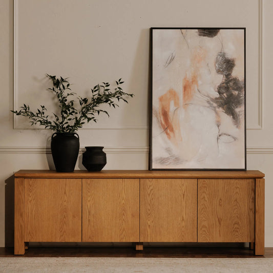 Rogue Framed Painting by Moe's Home Collection in multicolor. Made from canvas, pine wood stretcher, pine wood frame in a unique style.