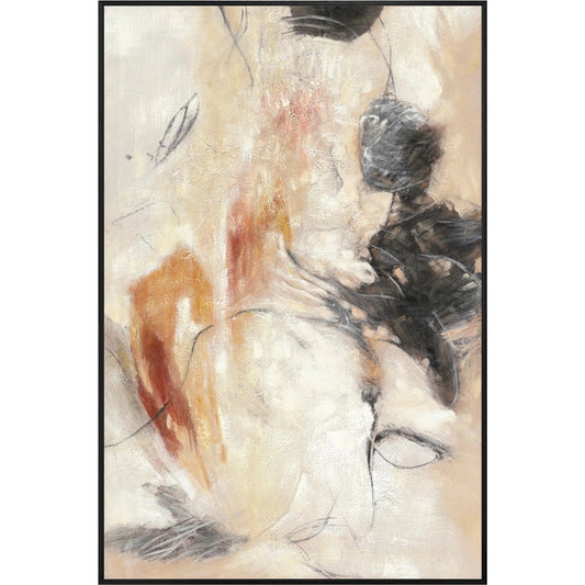 Rogue Framed Painting by Moe's Home Collection in multicolor. Made from canvas, pine wood stretcher, pine wood frame in a unique style.