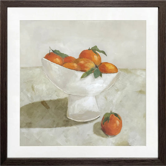 Citrine Framed Painting by Moe's Home Collection in multicolor. Made from print on paper, solid pine frame, tempered glass, mdf back panel in a unique style.