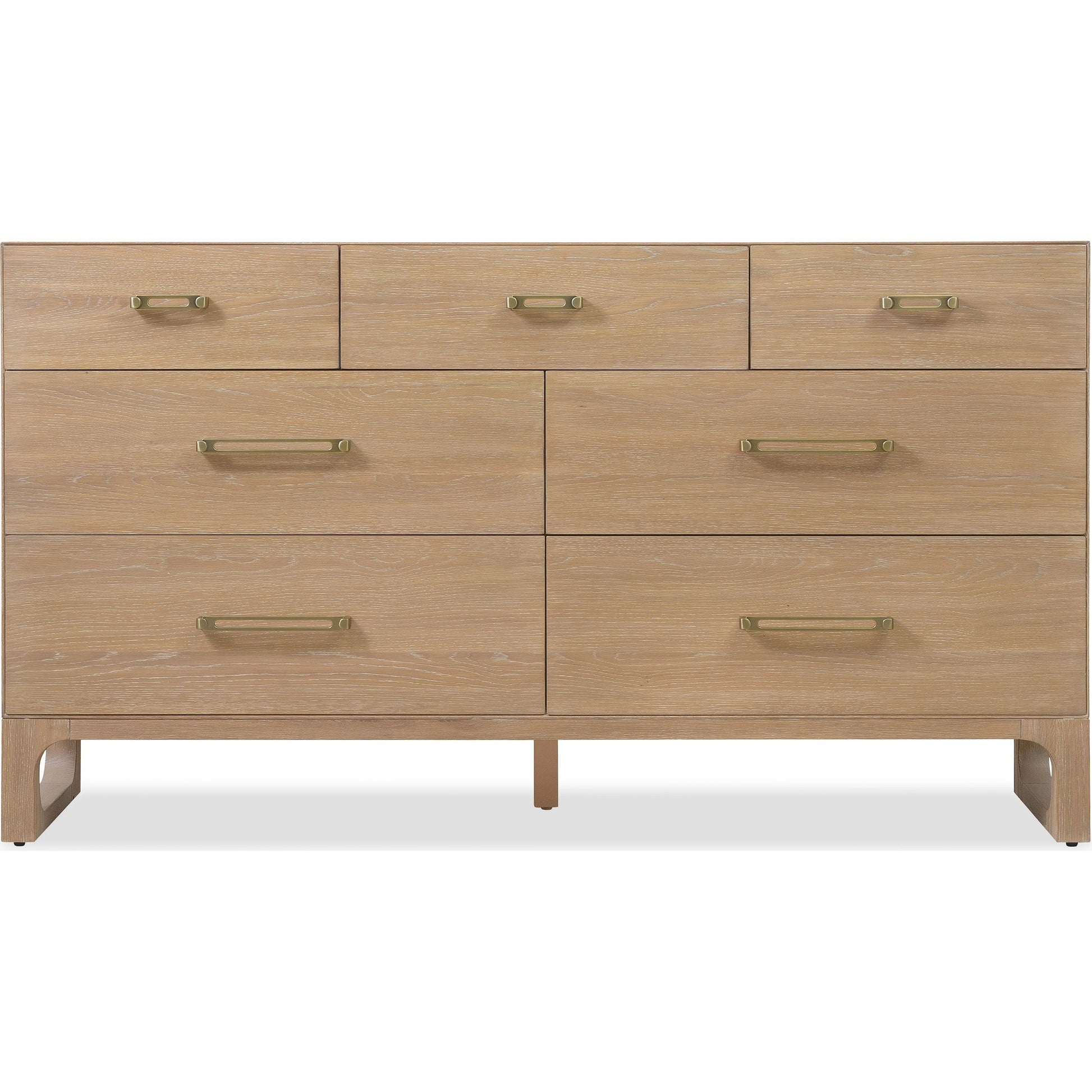 Banyon Bay Seven Drawer Dresser by Hooker Furniture in light wood. Made from unique in a transitional style.