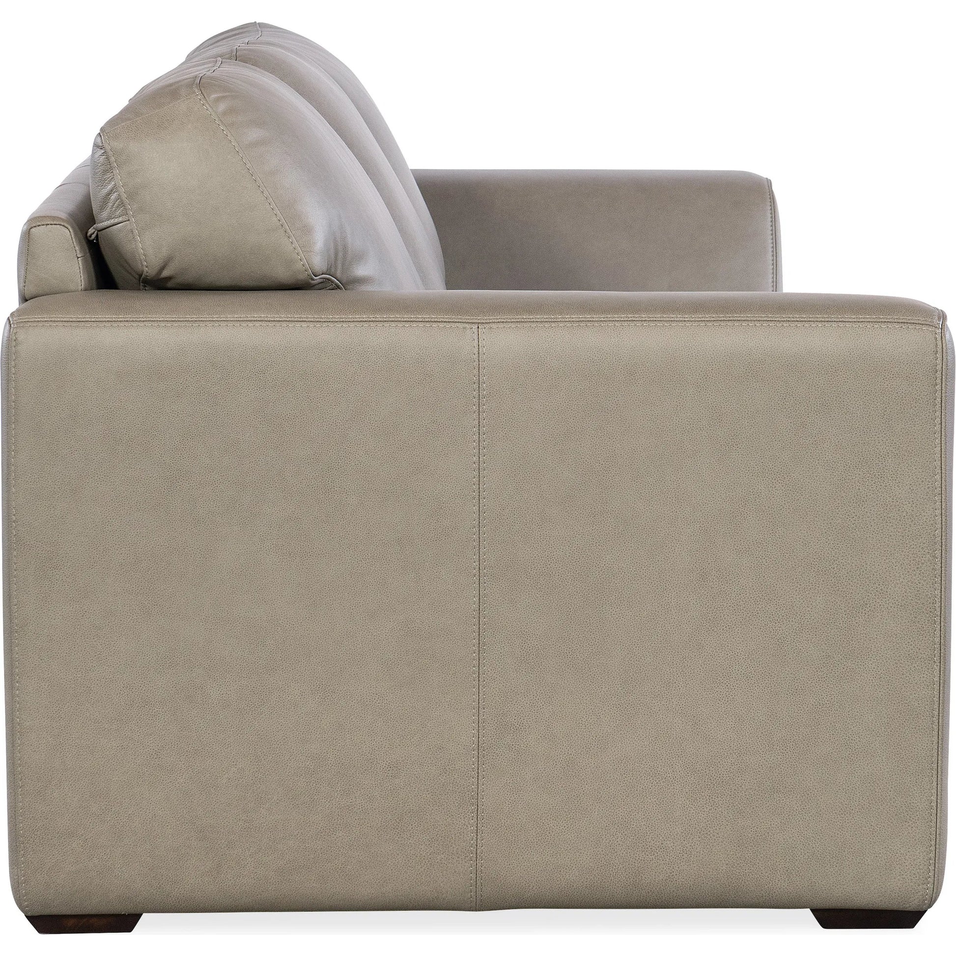 Keys Sofa by Hooker Furniture in dark wood. Made from unique in a traditional style.