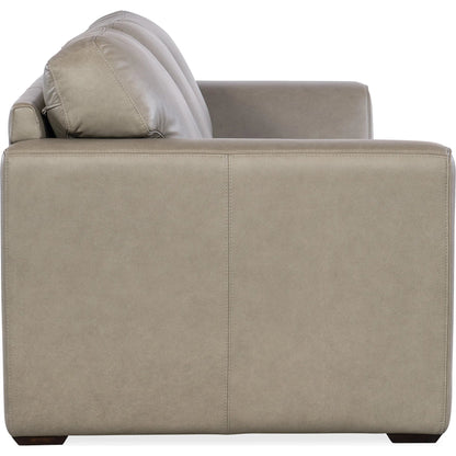 Keys Sofa by Hooker Furniture in dark wood. Made from unique in a traditional style.